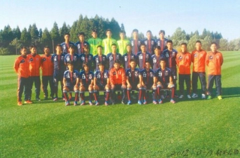 2012年　U-19サッカー日本代表　帯同